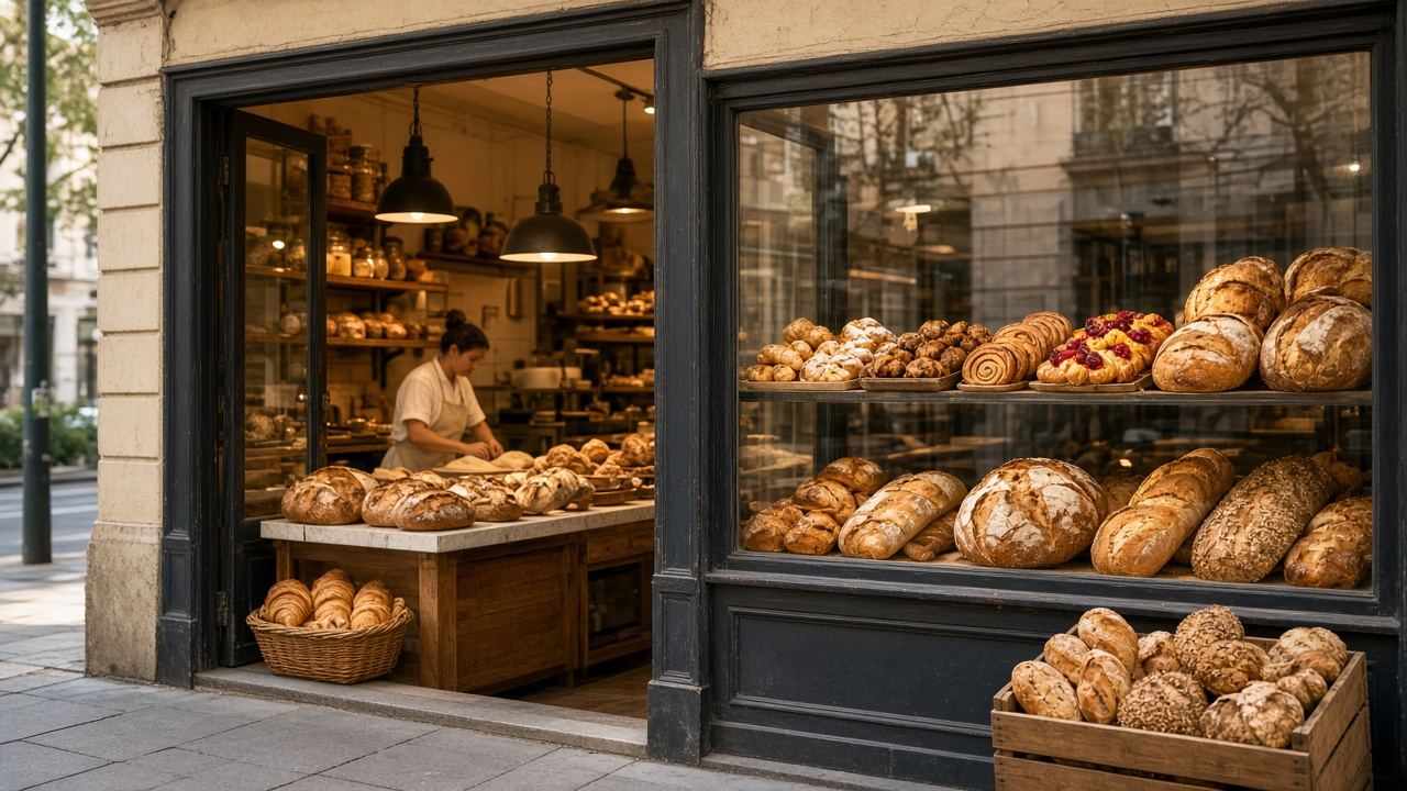 Bakery / bread / pastries workspace at Bakery Riconalsin