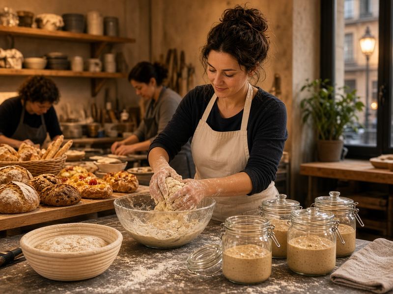 Baking classes at Bakery Riconalsin