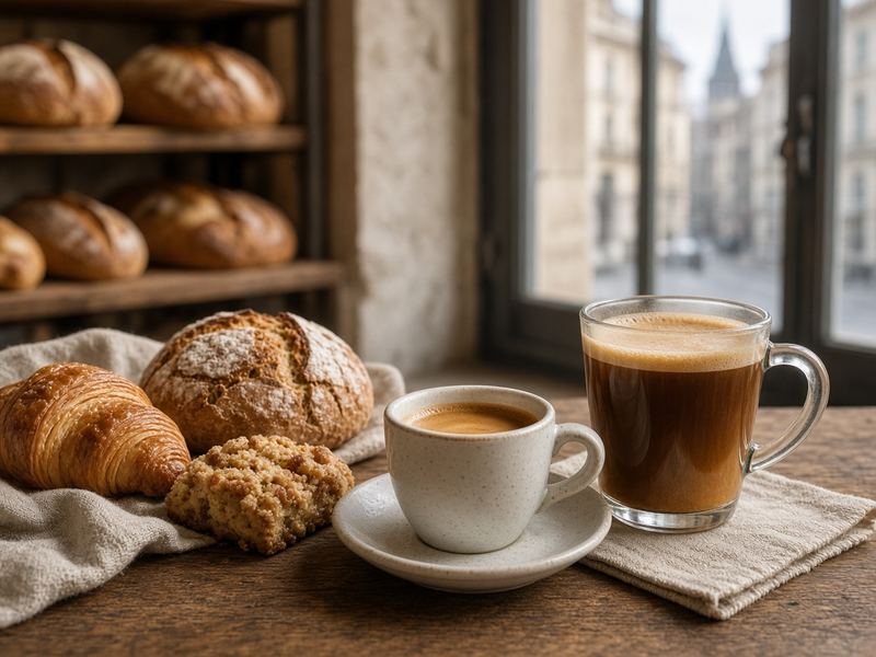 Coffee pairing at Bakery Riconalsin