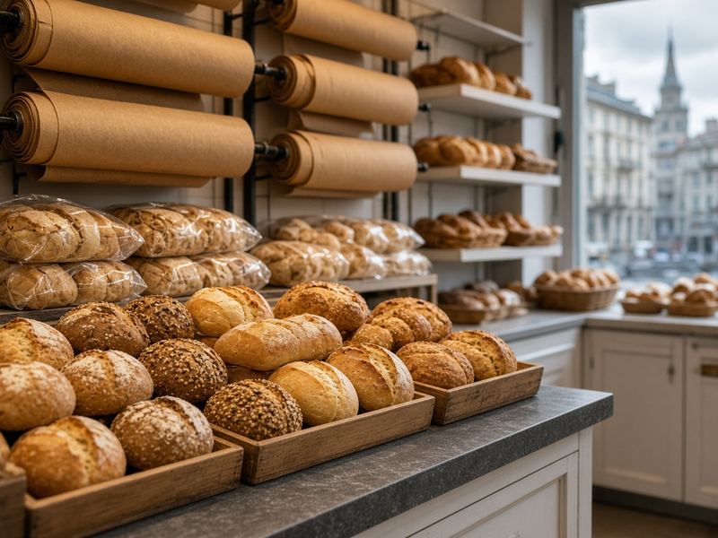Wholesale rolls at Bakery Riconalsin